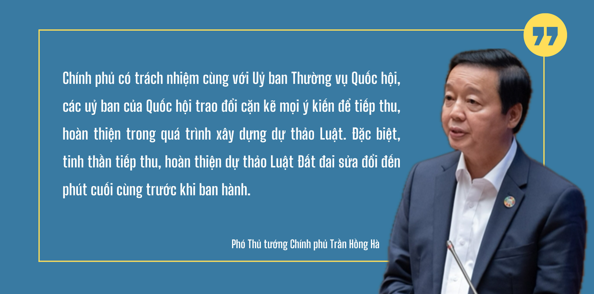 Nỗ lực không ngừng để có Luật Đất đai tốt nhất